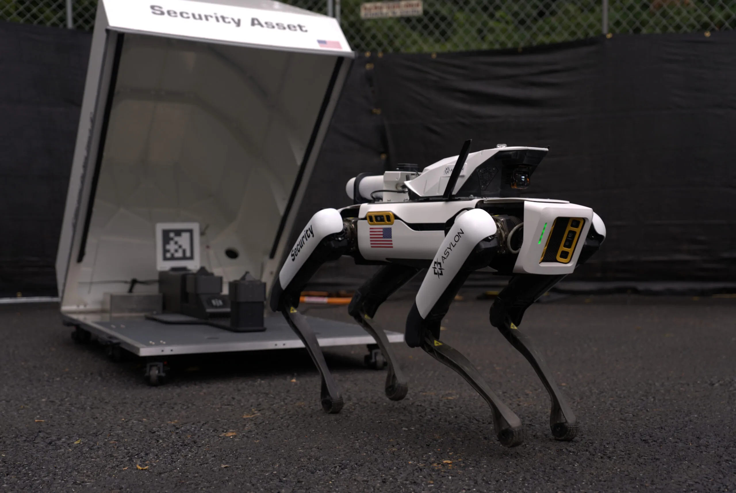 Asylon DroneDog security robot patrol