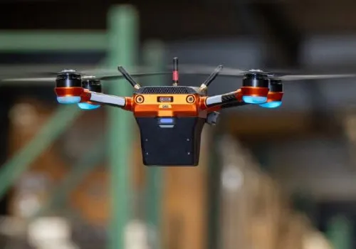 Autonomous inventory drone used for warehouse inventory automation